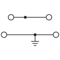 Phoenix Contact 3209621 Aardklem 2-etages 5.2 mm Zwart 50 stuk(s)