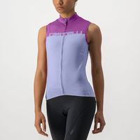 Castelli Velocissima mouwloos fietsshirt paars dames L - thumbnail