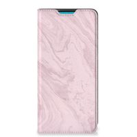 Samsung Galaxy A73 Standcase Marble Pink - Origineel Cadeau Vriendin - thumbnail