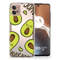 Motorola Moto G32 Telefoonhoesje met Naam Avocado Singing