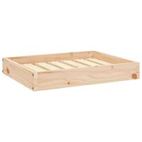 vidaXL Hondenmand 61,5x49x9 cm massief grenenhout, hondenbed, houten hondenbed, hondenmeubels, dierenbed, hondenmeubel, hondenmeubelen