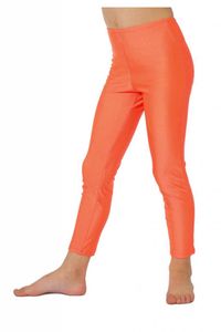 Legging kind neon oranje