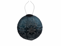 Lumiz - Lampion Rond - 30cm - Marrakesh - Petrol