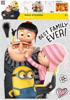 Despicable Me muursticker Best Family junior 50 x 70 cm 2-delig