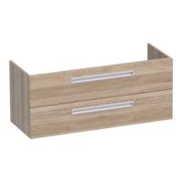 Sanituba IQ onderkast voor dubbele wastafel 120cm legno calore