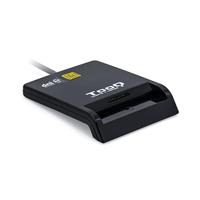Tooq Lector de tarjetas DNIE SIM USB-C negro