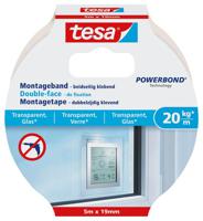 tesa GLASS 77741-00000-00 Montagetape tesa Powerbond Transparant (l x b) 5 m x 19 mm 1 stuk(s) - thumbnail