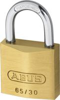 Abus Hangslot 65/30 gehard staal goud - thumbnail