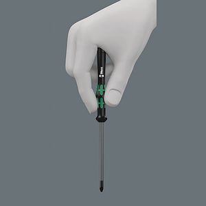 Wera 2035 Elektronica en fijnmechanica Platte schroevendraaier Kopbreedte: 0.8 mm Koplengte: 40 mm