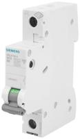 Siemens 5SV13166KK10 FI/LS compact RCBO 1P+N 6kA type A 30mA B10 230V, aardstroom- en overbelastingsbeveiliging in 1TE (50% ruimtebesparing)