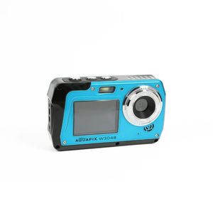 Aquapix W3048-I Edge Iceblue Digitale camera 48 Mpix Ice, Blue Onderwatercamera, Frontdisplay