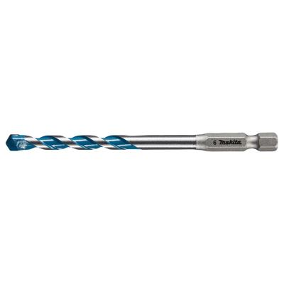 Makita E-14984 Carbide Multifunctionele boor 1 stuks 6 mm Gezamenlijke lengte 100 mm 1/4 (6.3 mm) inbus 1 stuk(s)