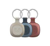 Fresh 'n Rebel Smart finder (3 Pack) - Werkt met Apple Find My (IOS), Keyfinder met luidspreker, Smart Tag, IP67 Stof en waterdicht, Ondersteunt verloren modus, Vervangbare batterij (Combi 1)