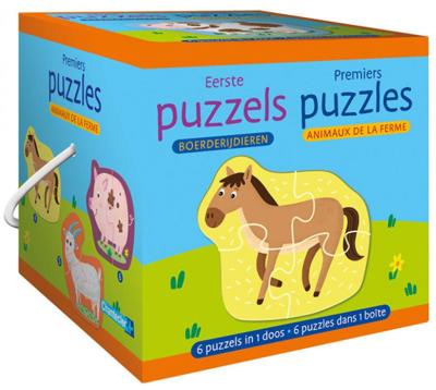 Deltas mijn eerste dierenpuzzel junior hout 18 stukjes