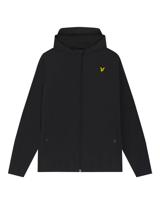 Lyle & Scott Zomerjas met capuchon - Jet zwart