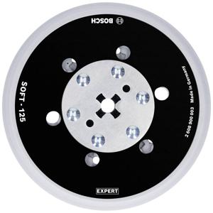 Bosch Accessories 2608900003 Expert Multihole (Expert met meerdere gaten) universele steunpad, 125 mm, zacht Diameter 125 mm