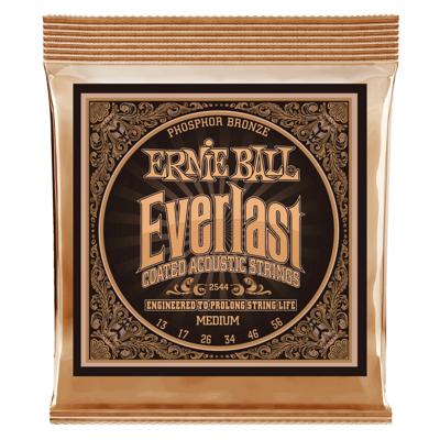 Ernie Ball Everlast medium coated Akoestisch 6 stuk(s) Gebronsd staal Gitaar