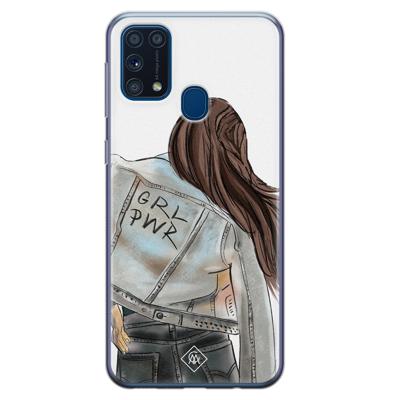 Samsung Galaxy M31 siliconen hoesje - GRL PWR