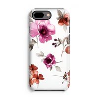 Geschilderde bloemen: iPhone 7 Plus Tough Case - thumbnail