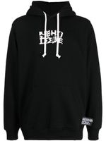 izzue x Neighborhood sweat à logo imprimé - Noir