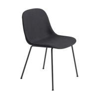 Fiber Side eetkamerstoel gestoffeerd black