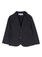 Emporio Armani Kids blazer en coton à simple boutonnage - Bleu - thumbnail