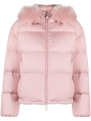 Moncler Mino donsjack met capuchon - Roze Moncler Mino donsjack met capuchon - Roze