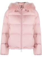 Moncler Mino donsjack met capuchon - Roze