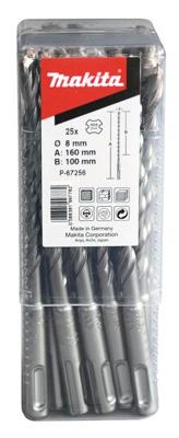 Makita B-46501-10 SDS-PLUS boor 5x160mm 10 stuks Makita B-46501-10 SDS-PLUS boor 5x160mm 10 stuks