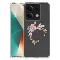 Xiaomi Redmi Note 13 5G Telefoonhoesje met Naam Boho Text