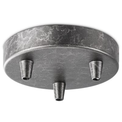 Home sweet home plafondkap metaal 3 lichts - burned metal Home sweet home plafondkap metaal 3 lichts - burned metal