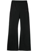 MM6 Maison Margiela pantalon évasé à taille haute - Noir - thumbnail