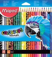 Kleurpotloden Maped doos 24stuks assorti - thumbnail