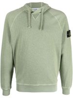 Stone Island hoodie à patch Compass - Vert