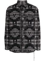 Mastermind World chemise Chimayo à motif en jacquard - Noir