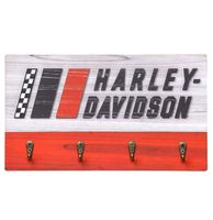 Harley-Davidson Racing Stripes Sleutelrek - thumbnail