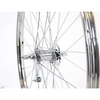 Achterwiel 28 x 1 3/8 Shim HL32 alu velg rvs spk - thumbnail