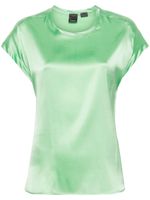 PINKO blouse stretch à manches courtes - Vert