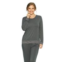 Lady Avenue Bamboo Long Sleeve Pyjama With Cuff * Actie *