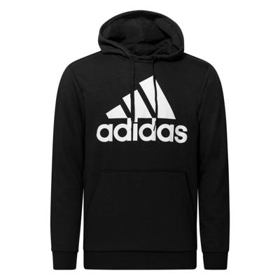 adidas Hoodie Big Logo Fleece - Zwart/Wit adidas Hoodie Big Logo Fleece - Zwart/Wit