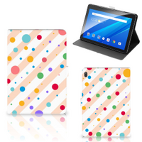 Lenovo Tab E10 Tablet Hoes Dots - thumbnail