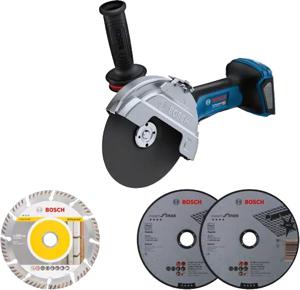 Bosch Professional GWS 18V-180 P 06019H6L01 Haakse accuslijper 180 mm Brushless 18 V