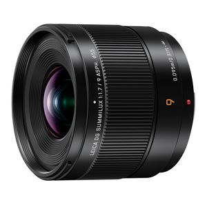 Panasonic Leica DG Summilux 9mm f/1.7 ASPH MFT-mount objectief Zwart