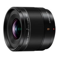 Panasonic Leica DG Summilux 9mm f/1.7 ASPH MFT-mount objectief Zwart - thumbnail