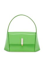 Ferragamo mini sac en cuir Loop à logo gravé - Vert - thumbnail