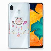 Samsung Galaxy A30 Telefoonhoesje met Naam Boho Dreamcatcher