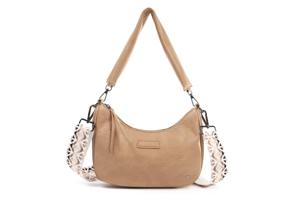 I&apos;m Dutch Schoudertas Moon Bag Mortara Camel