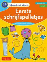 Deltas oefenboek met stickers eerste schrijfspelletjes 5 6 j.