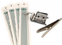 Kikkerland maak je eigen muziekdoosje 7,6 cm RVS zilver 3 delig