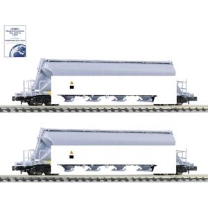 Fleischmann 849006 N 2-delige set stofsilowagens van de DR